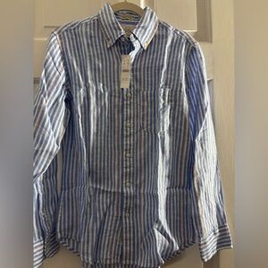 NWT- J. Crew Striped Blouse